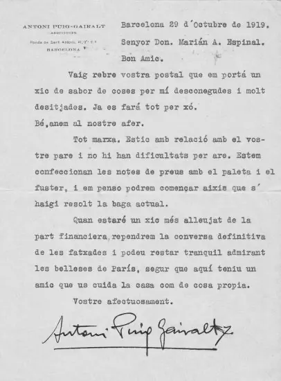 Puig Gairalt, Antoni